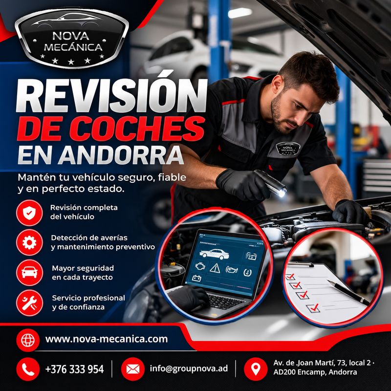 Revisión de coches en Andorra: Seguridad y Mantenimiento
